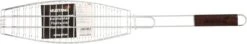 Grille à Poisson Mobile Mustang 70 Cm - Acier Inoxydable - Taille De La Grille 37x13 Cm -Magasin D'Accessoires Pour Barbecue 1200x215