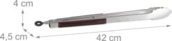 Relaxdays 3 X Pinces De Cuisine En Acier Inoxydable - Pinces Pour Barbecue - Manche En Bois - Pinces De Service - Pinces à Grill - 38 Cm 7 Relaxdays 3 X Pinces De Cuisine En Acier Inoxydable - Pinces Pour Barbecue - Manche En Bois - Pinces De Service - Pinces à Grill - 38 Cm -Magasin D'Accessoires Pour Barbecue 1200x289