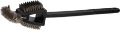 2x Brosse De Nettoyage Pour Barbecue Avec Manche En Bois - 40 Cm - Accessoires De Nettoyage Pour Barbecue