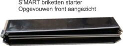 S'MART Briquettes Starter RVS - Démarreur De Cheminée Pliable Pour Environ 2-3kg De Briquettes - Démarreur Rapide Pour Charbon De Bois Et Briquettes - Taille 16x16x29cm 11 S'MART Briquettes Starter RVS - Démarreur De Cheminée Pliable Pour Environ 2-3kg De Briquettes - Démarreur Rapide Pour Charbon De Bois Et Briquettes - Taille 16x16x29cm -Magasin D'Accessoires Pour Barbecue 1200x446