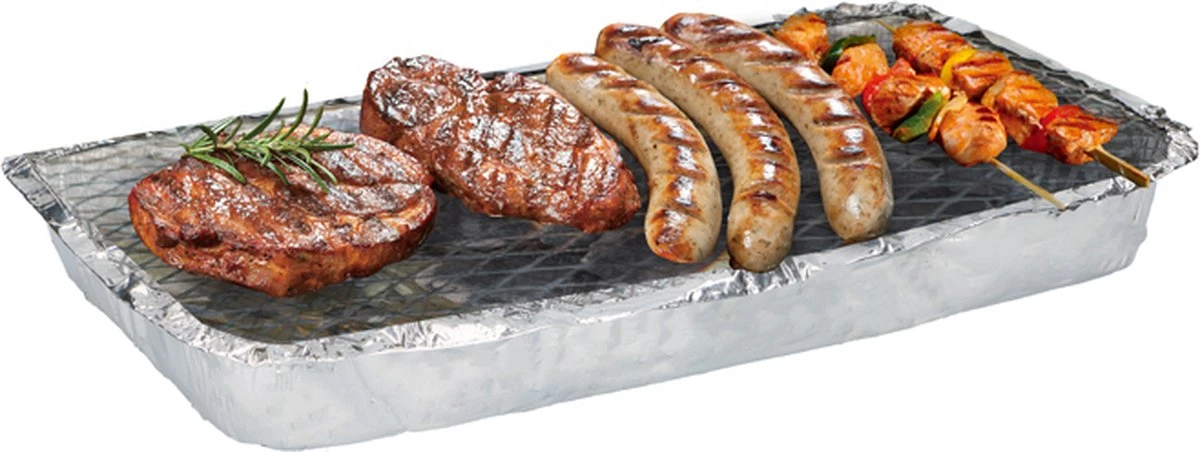 Set Barbecue - Instantané - Jetable - Barbecue Extérieur - Table - Grille - Balcon - Pique-nique - Accessoires Barbecue - Grill - 3 Tailles XL 1200 Grammes , L 600 Grammes , S 376 Grammes 4 Set Barbecue - Instantané - Jetable - Barbecue Extérieur - Table - Grille - Balcon - Pique-nique - Accessoires Barbecue - Grill - 3 Tailles XL 1200 Grammes , L 600 Grammes , S 376 Grammes – Image 2