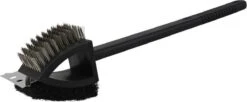Barbecue - Brosse De Nettoyage 3 En 1 Pour Barbecue - Plastique - Grattoir En Acier Inoxydable - Brosse De Nettoyage Pour Barbecue - Brosse Métallique - Grattoir - Éponge à Récurer