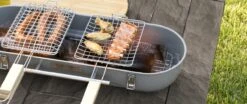 Barbecue Designnest Flip Grill BBQ Facile à Transporter Avec Grilles Rotatives Et Planche à Découper Intégrée -Magasin D'Accessoires Pour Barbecue 1200x506