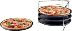 Pizza - Grille à Pizza - Four à Pizza - Set De Cuisson Zenker Pizza - Set De 5 Pièces Pour 4 Pizzas - Ø 28,5 Cm - Revêtement Antiadhésif En ILAG® - Plaque à Pizza - Pizza -Magasin D'Accessoires Pour Barbecue 1200x519 1