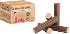 Briquettes De Bois De Hêtre Italien Fior Di Brace Pour Le Four à Pizza, Le Gril Et Le Barbecue 13KG, Mieux Que Le Charbon De Bois! 10 Briquettes De Bois De Hêtre Italien Fior Di Brace Pour Le Four à Pizza, Le Gril Et Le Barbecue 13KG, Mieux Que Le Charbon De Bois! -Magasin D'Accessoires Pour Barbecue 1200x579