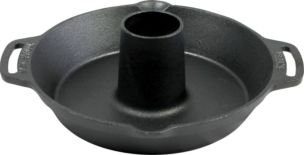 Valhal Outdoor En Fonte Chicken Sitter, Poêle à Volaille - Fonte - Avec Poignées - VH28CS 3 Valhal Outdoor En Fonte Chicken Sitter, Poêle à Volaille - Fonte - Avec Poignées - VH28CS