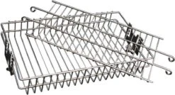 Panier Gril Plat En Acier Inoxydable BBQNovation Pour Broche / Rôtisserie, Hauteur Réglable Sur 4 Niveaux -Magasin D'Accessoires Pour Barbecue 1200x653 4