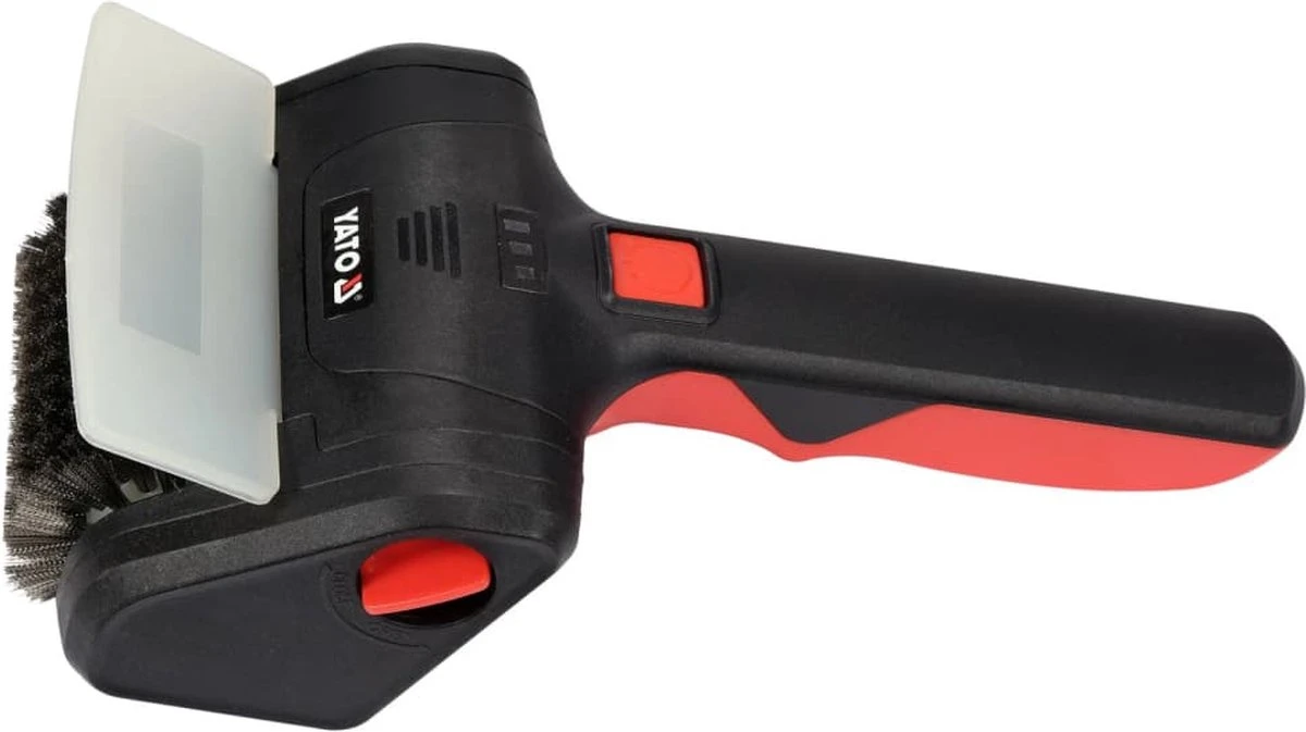 Brosse à Gril à Batterie Yato Pour BBQ Ou Gril - Brosse En Acier - Batterie Incluse 9 Brosse à Gril à Batterie Yato Pour BBQ Ou Gril - Brosse En Acier - Batterie Incluse – Image 7
