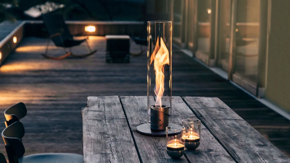 Höfats Spin Table Fire Bouteille De Carburant Bio-éthanol - Plastique - 1 L - Lot De 6 Pièces 4 Höfats Spin Table Fire Bouteille De Carburant Bio-éthanol - Plastique - 1 L - Lot De 6 Pièces – Image 2