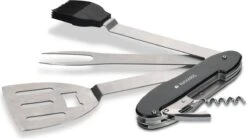 Outil Multifonction Pour BBQ Navaris 5 En 1 - Ensemble Barbecue Pliable - Fourchette, Spatule, Brosse En Silicone, Tire-bouchon, Décapsuleur - Acier Inoxydable -Magasin D'Accessoires Pour Barbecue 1200x675 9