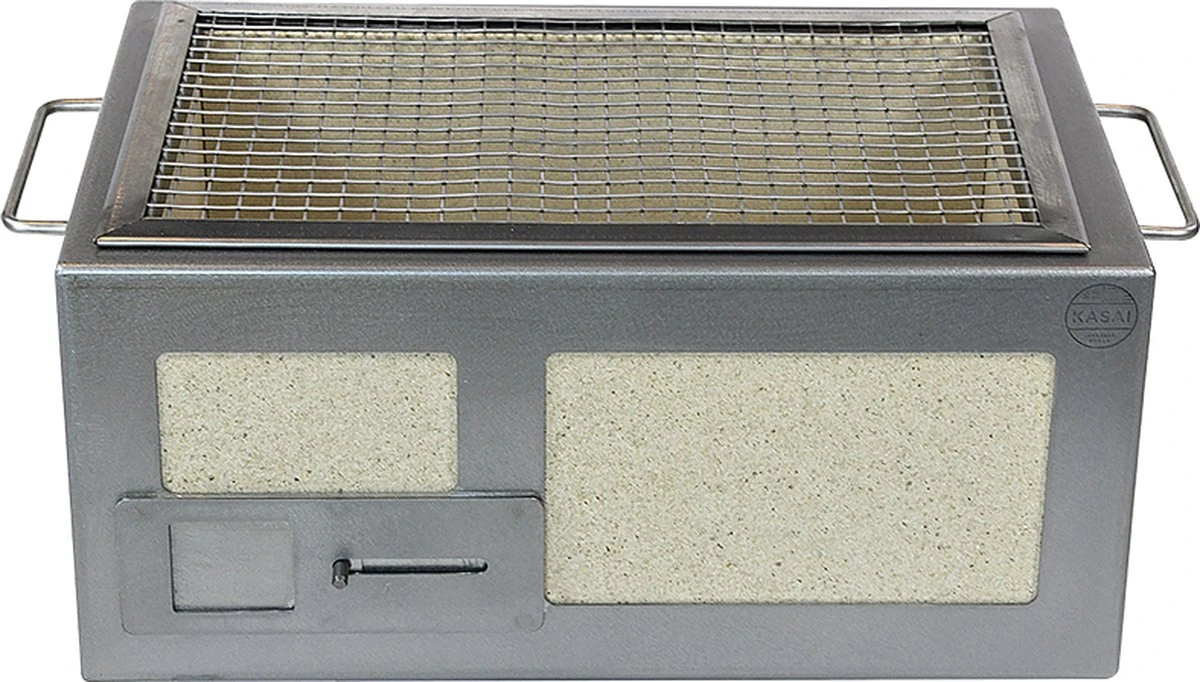 SousVideTools - 16025 - Gril Little Kasai Konro Avec Cadre En Acier Inoxydable - BBQ Hibachi De Style Traditionnel Japonais 3 SousVideTools - 16025 - Gril Little Kasai Konro Avec Cadre En Acier Inoxydable - BBQ Hibachi De Style Traditionnel Japonais