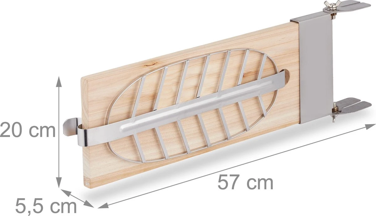 Relaxdays Ensemble De 2 Planches à Saumon Finlandais - Bois De Cèdre - Planche à Fumer Barbecue - Support Ovale - Pinces 10 Relaxdays Ensemble De 2 Planches à Saumon Finlandais - Bois De Cèdre - Planche à Fumer Barbecue - Support Ovale - Pinces – Image 8