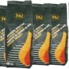 5 X Briquettes De Charbon De 2,5 Kg Chacune - Y Compris Les Allume-feu 64 Pièces - Barbecue - BBQ - 5 Pièces - Total 12,5 Kg