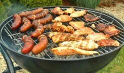 Borvat® | Barbecue Au Charbon De Bois | Gril De Jardin Gril à Charbon De Bois Gril Rond Avec Couvercle | BBQ Avec Table D'appoint | Fête De Camping En Plein Air | Barbecue à Charbon Mobile | Diamètre 46,5cm | ACIER INOXYDABLE | Noir -Magasin D'Accessoires Pour Barbecue 1200x708 1