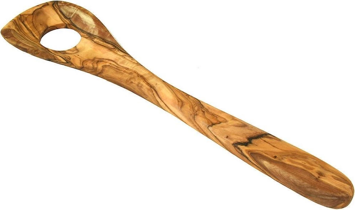 Cuillère à Risotto Bakmina / Cuillère à Pâtes / Cuillère à Sauce En Bois D'olivier 30 Cm 3 Cuillère à Risotto Bakmina / Cuillère à Pâtes / Cuillère à Sauce En Bois D'olivier 30 Cm