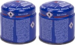 Camping - Réchaud / Réchaud - 2x - Recharge Gaz - Réservoir à Piquer - 190 Grammes