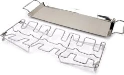Porte Ailes De Poulet - Acier Inoxydable - Support Ailes De Poulet Pour Le BBQ - 38 X 16 Cm - BBQ / Four| Famille De Homards -Magasin D'Accessoires Pour Barbecue 1200x727 3