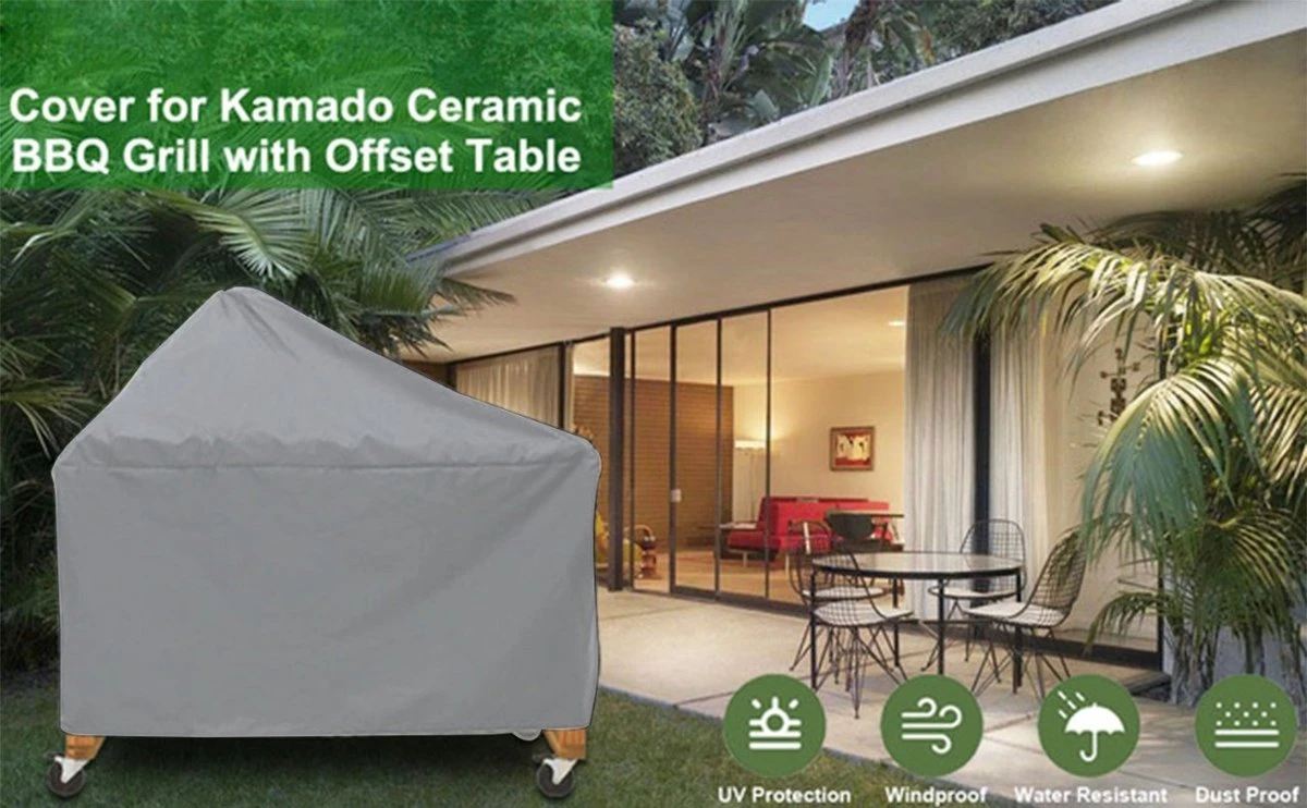 CUHOC Diamond Cover Pour Table Big Green Egg - Table BBQ 170x60x80x140 Cm 7 CUHOC Diamond Cover Pour Table Big Green Egg - Table BBQ 170x60x80x140 Cm – Image 5