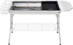 Borvat® | Barbecue Et Friture Barbecue à Dual Usage | Barbecue Au Charbon Extérieur Portable | Convient Pour 5 à 10 Personnes En Marche, Pique-nique, Camping, Barbecue. -Magasin D'Accessoires Pour Barbecue 1200x748