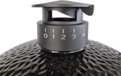 Obelix Kamado Large - 22 Pouces - Zwart - Avec Poseur De Plaque - Feutre En Fibre De Verre - Système D'ouverture / Fermeture - Precision Top-Vent -Magasin D'Accessoires Pour Barbecue 1200x756