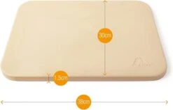 Pierre à Pizza Amazy Avec Pelle à Pizza Et Accessoire - La Pierre à Pain Ultra Résistante à La Chaleur Donne à Votre Pizza Le Goût Italien Original De La Pizza Au Four En Pierre Croustillante Et Tendre (38 X 30 X 1,5 Cm) -Magasin D'Accessoires Pour Barbecue 1200x767 1