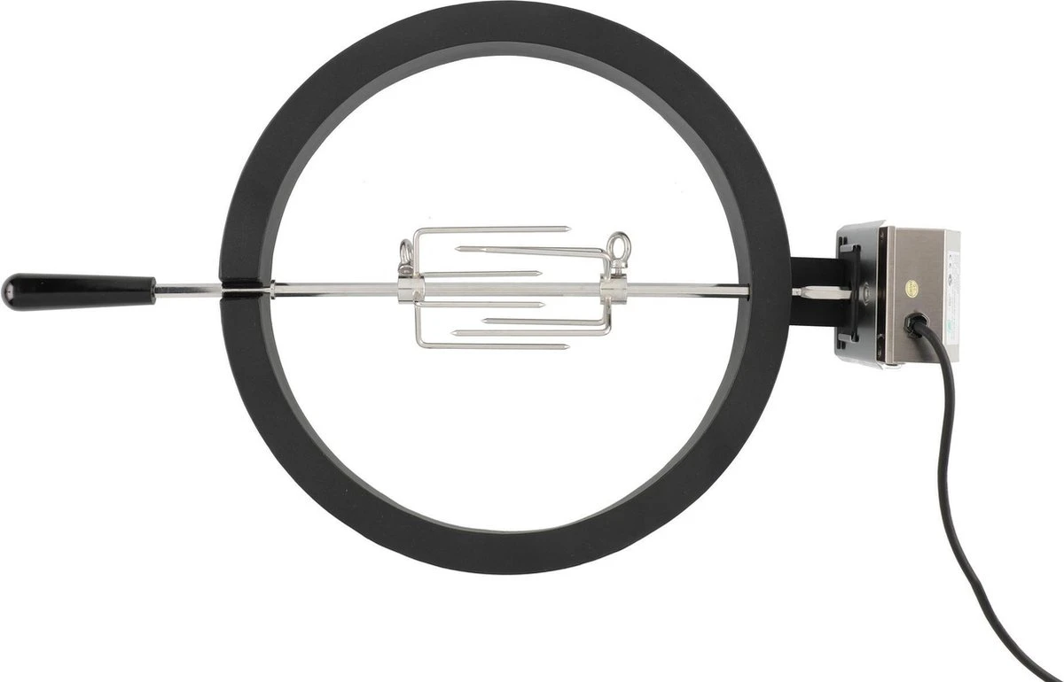 Kit Rôtissoire Mustang Pour Kamado M - Grillspit - Rôtissoire - Noir - Electrique 4 Kit Rôtissoire Mustang Pour Kamado M - Grillspit - Rôtissoire - Noir - Electrique – Image 2