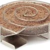 Krumble Smoker Box Round ø20cm Boîte à Fumée Ronde Pour Le Fumage à Froid De La Viande, Du Poisson, Du Fromage Ou D'autres Aliments Dans Le Barbecue Ou Le Fumoir - Acier Inoxydable -Magasin D'Accessoires Pour Barbecue 1200x773 2