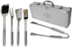 Gusta® 6 Pièces Barbecue Set D' Outils En Acier Inoxydable En Acier Inoxydable - BBQ Grill Set Avec Boîtier En Aluminium -Magasin D'Accessoires Pour Barbecue 1200x779 3