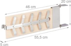 Relaxdays Planche à Fumer Bbq Saumon - Planche Finlandaise - Lot De 2 - Bois De Hêtre - H 55 Cm - Planche à Saumon 16 Relaxdays Planche à Fumer Bbq Saumon - Planche Finlandaise - Lot De 2 - Bois De Hêtre - H 55 Cm - Planche à Saumon -Magasin D'Accessoires Pour Barbecue 1200x780 5