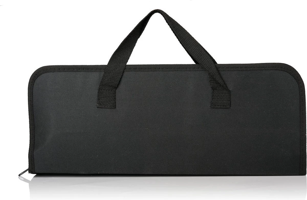 Decopatent® Ensemble D'outils De Barbecue De 22 Pièces Dans Un étui De Transport - Set' Accessoires De Barbecue - Pince à BBQ Spatule Couteau Fourchette Brosse Brochette 6 Decopatent® Ensemble D'outils De Barbecue De 22 Pièces Dans Un étui De Transport - Set' Accessoires De Barbecue - Pince à BBQ Spatule Couteau Fourchette Brosse Brochette – Image 4