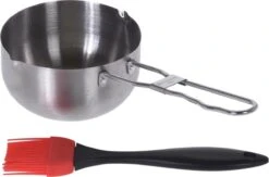 Casserole Vaggan Pour Barbecue 11,5 Cm Argent