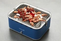 Barbecook Carlo - Barbecue Au Charbon De Bois - Barbecue De Table - Sac De Transport - Compact - Ventilateur - 38,5 X 28,5 Cm - 6 P. - Bleu -Magasin D'Accessoires Pour Barbecue 1200x799 12