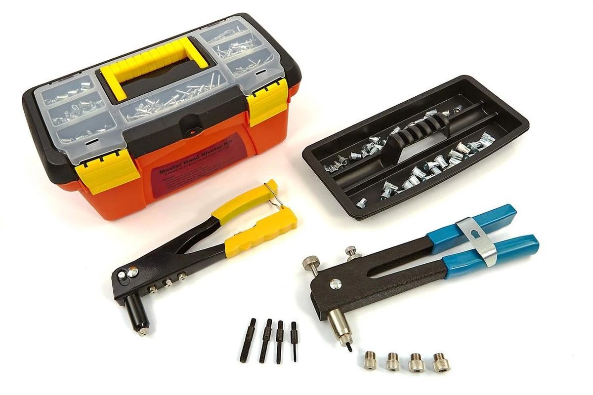 Ensemble De Pinces à écrous Aveugles Et Pinces à Rivets Dans Un étui 3 Ensemble De Pinces à écrous Aveugles Et Pinces à Rivets Dans Un étui