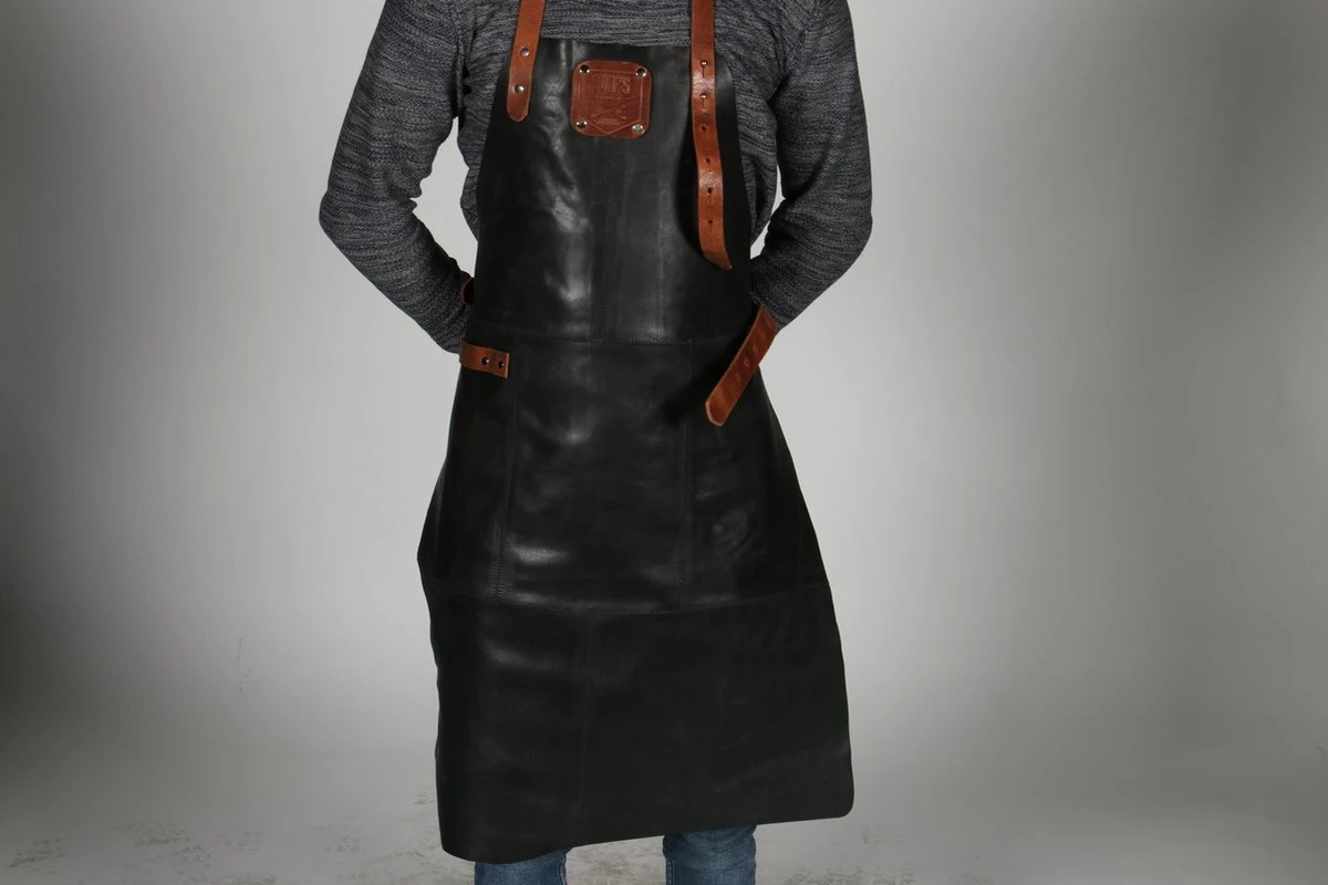 Sorprese Premium – Tablier Bbq – Crème Brun-noir – Tablier Bbq Homme – 100% Cuir Premium – Y Compris Ouvre-bouteille - Tablier Bbq Cuir Homme 4 Sorprese Premium – Tablier Bbq – Crème Brun-noir – Tablier Bbq Homme – 100% Cuir Premium – Y Compris Ouvre-bouteille - Tablier Bbq Cuir Homme – Image 2