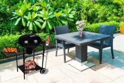 Borvat® | Barbecue Au Charbon De Bois | Gril De Jardin Gril à Charbon De Bois Gril Rond Avec Couvercle | BBQ Avec Table D'appoint | Fête De Camping En Plein Air | Barbecue à Charbon Mobile | Diamètre 46,5cm | ACIER INOXYDABLE | Noir -Magasin D'Accessoires Pour Barbecue 1200x800 27
