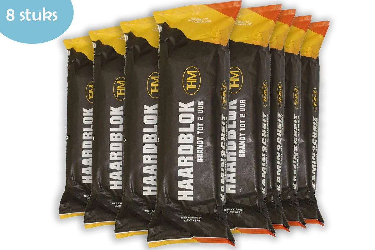 Bloc De Feu De Cheminée - Bloc De Feu 8 Pièces - 2 Heures Par Bloc - Allume-feu Avec 2 Heures De Temps De Combustion - Aides De Cheminées 3 Bloc De Feu De Cheminée - Bloc De Feu 8 Pièces - 2 Heures Par Bloc - Allume-feu Avec 2 Heures De Temps De Combustion - Aides De Cheminées