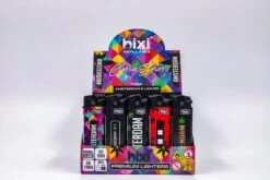 Bixi Classic ' Amsterdam & Leaves' - Briquet Climatiquement Neutre - Briquet - Briquet - Beau Design - Design - Bixi - Le Briquet Climatiquement Neutre - 50 Pièces/présentoir