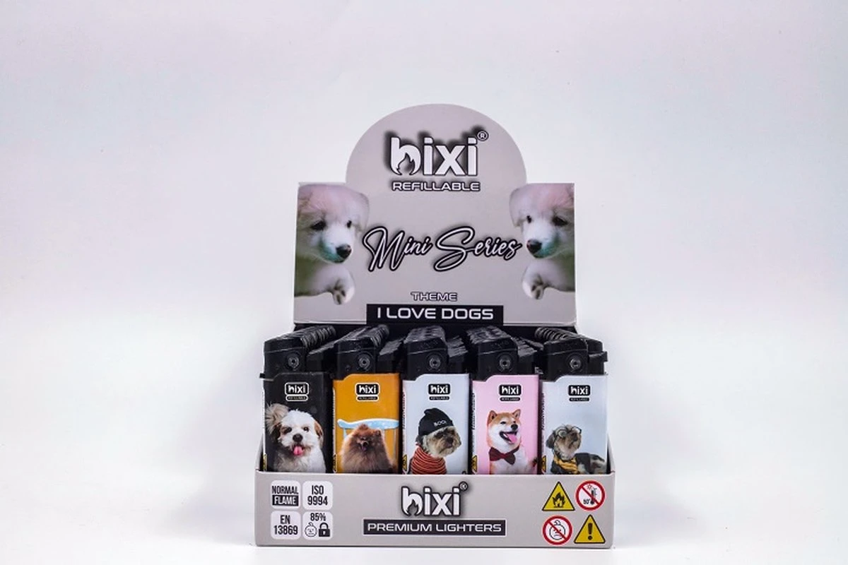 Bixi Classic 'I Love Dogs' - Briquet Climatiquement Neutre - Briquet - Briquet - Beau Design - Design - Bixi - Le Briquet Climatiquement Neutre - 50 Pièces/présentoir 3 Bixi Classic 'I Love Dogs' - Briquet Climatiquement Neutre - Briquet - Briquet - Beau Design - Design - Bixi - Le Briquet Climatiquement Neutre - 50 Pièces/présentoir