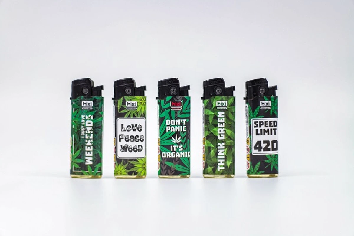 Bixi Mini 'Weed Warnig' - Briquet Climatiquement Neutre - Briquet - Briquet - Beau Design - Design - Bixi - Le Briquet Climatiquement Neutre - 5 Pièces 3 Bixi Mini 'Weed Warnig' - Briquet Climatiquement Neutre - Briquet - Briquet - Beau Design - Design - Bixi - Le Briquet Climatiquement Neutre - 5 Pièces