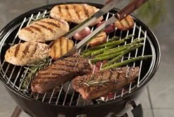 Barbecue AG Ø 46 Cm - Barbecues à Charbon - Barbecue Kogelbarbecue Incl. Thermomètre - Température Inoxydable - Barbecue Rond - Incl. Couvercle Et Roues - Barbecue Traditionnel - 7 Personnes - Grille De Ventilation Pour Régulation Oxygène - Zwart - -Magasin D'Accessoires Pour Barbecue 1200x809 1