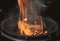 Landmann - Kamado - 26 Pouces - Grijs - Modèle De Table - Surface De Cuisson De 57 Cm - Avec Thermomètre - Avec Base Et Poignées - Double Paroi Et Isolé - Oeuf BBQ -Magasin D'Accessoires Pour Barbecue 1200x825