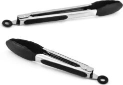 Pinces En Siliconen - Pinces à Barbecue - Pinces à Viande - Pinces De Cuisine - Pinces à Salade - Passe Au Lave-vaisselle - Zwart -Magasin D'Accessoires Pour Barbecue 1200x832 2