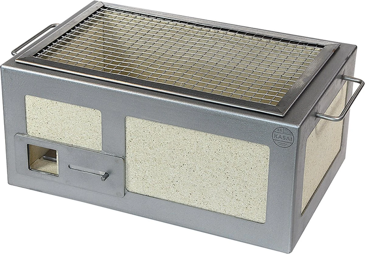 SousVideTools - 16025 - Gril Little Kasai Konro Avec Cadre En Acier Inoxydable - BBQ Hibachi De Style Traditionnel Japonais 8 SousVideTools - 16025 - Gril Little Kasai Konro Avec Cadre En Acier Inoxydable - BBQ Hibachi De Style Traditionnel Japonais – Image 6