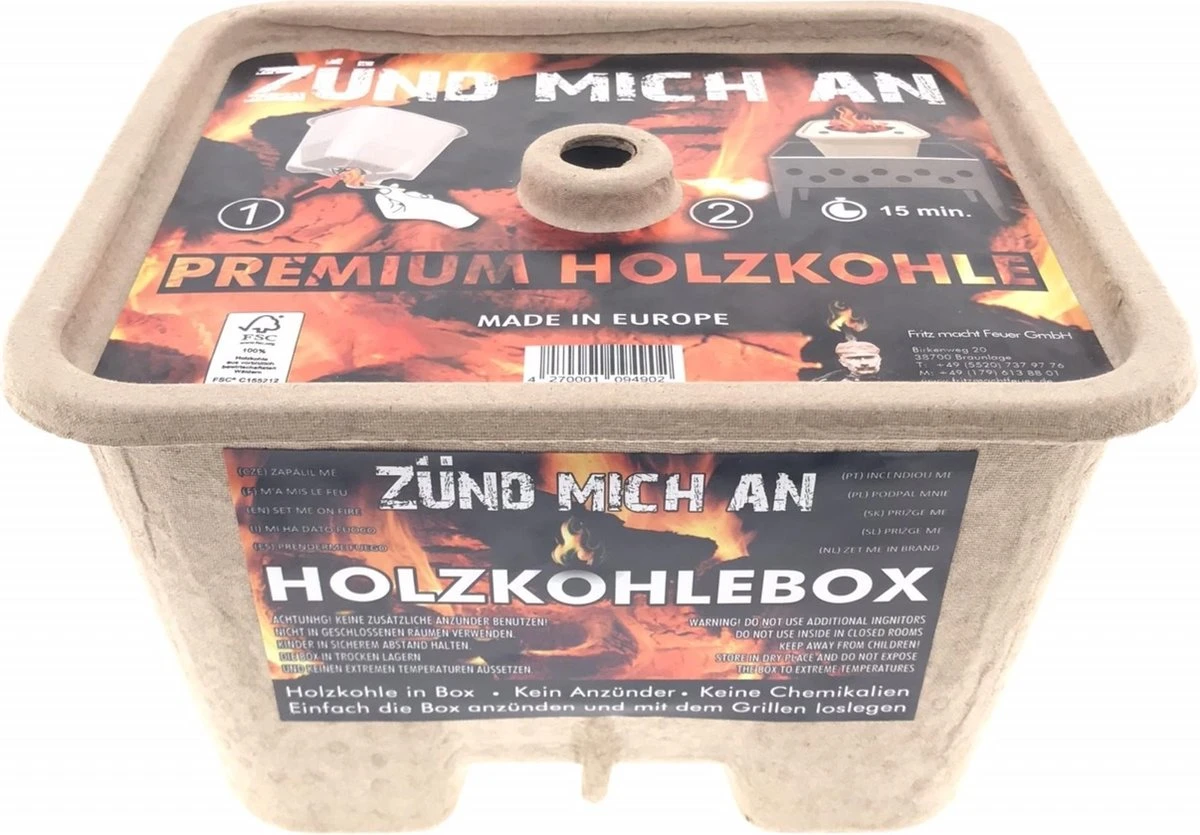 Benson Barbecue / BBQ Starter 3 En 1 - Y Compris 1 Kilo De Charbon De Bois 3 Benson Barbecue / BBQ Starter 3 En 1 - Y Compris 1 Kilo De Charbon De Bois