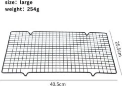 Lot De 2 Grilles De Refroidissement Wowup | Grille De Refroidissement | Grille De Cuisson | Grille à Gâteau | Couleur Argent | Acier Solide | Grille Antiadhésive | Grille Anti-adhérente - Grille Fil | 40 X 25 Cm Et 28 X 25 Cm 14 Lot De 2 Grilles De Refroidissement Wowup | Grille De Refroidissement | Grille De Cuisson | Grille à Gâteau | Couleur Argent | Acier Solide | Grille Antiadhésive | Grille Anti-adhérente - Grille Fil | 40 X 25 Cm Et 28 X 25 Cm -Magasin D'Accessoires Pour Barbecue 1200x840 1