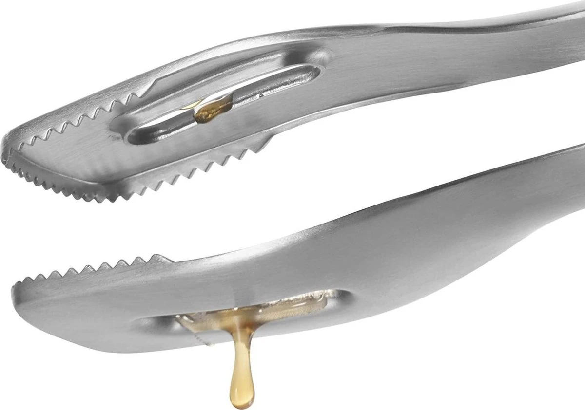 BBQ - Tenailles Zinaps Barbecue Tenailles, Acier Inoxydable Cromargan. - (Coupe Du Monde 02124) 6 BBQ - Tenailles Zinaps Barbecue Tenailles, Acier Inoxydable Cromargan. - (Coupe Du Monde 02124) – Image 4