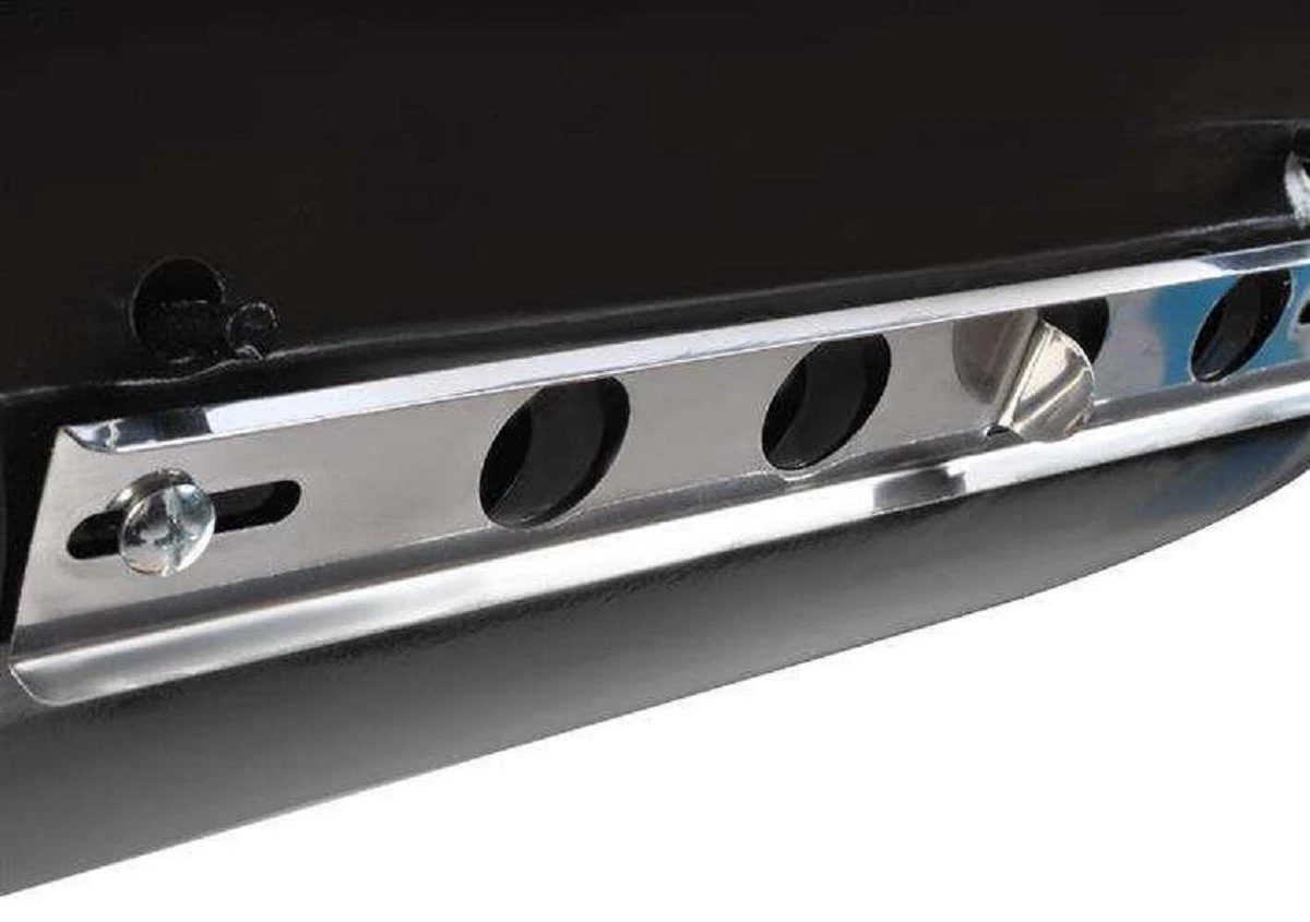 Grand BBQ à Charbon De Bois Mobile Avec Couvercle - Set D' Accessoires De Vêtements Pour Bébé Pour Outils Inclus - Acier - Zwart 10 Grand BBQ à Charbon De Bois Mobile Avec Couvercle - Set D' Accessoires De Vêtements Pour Bébé Pour Outils Inclus - Acier - Zwart – Image 8