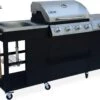 Barbecue à Gaz D Artagnan Cuisine Extérieure 5 Feux, évier, Planche à Découper, Thermomètre - Branchement Gaz G1 2 F15-21 Inclus. -Magasin D'Accessoires Pour Barbecue 1200x845