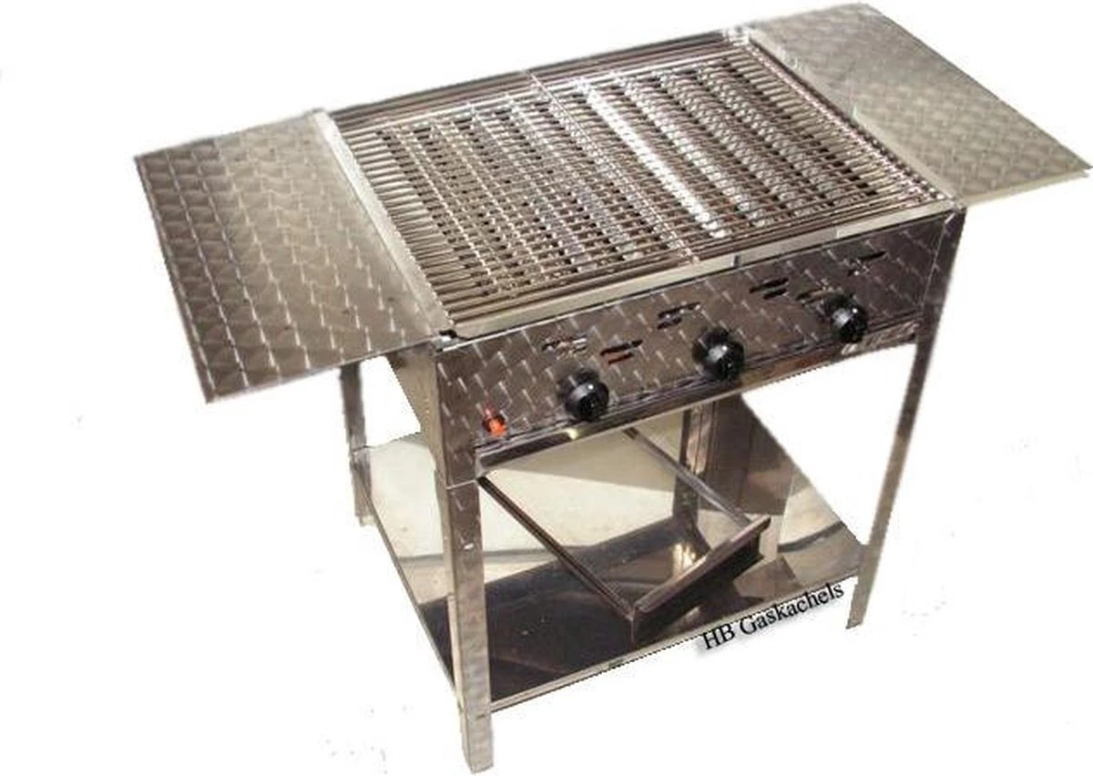 Dessus De Table En Acier Inoxydable Sur Le Côté 2 Pièces TBV Professionnel Et Barbecue De Boucher Landman 3 Dessus De Table En Acier Inoxydable Sur Le Côté 2 Pièces TBV Professionnel Et Barbecue De Boucher Landman