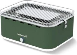 Barbecook Carlo - Barbecue Au Charbon De Bois - Barbecue De Table - Sac De Transport - Compact - Ventilateur - 38,5 X 28,5 Cm - 6 P. - Armée Verte -Magasin D'Accessoires Pour Barbecue 1200x866